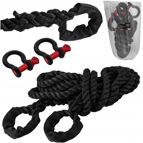 LINA KINETYCZNA 8m x 36mm 25T ROZCIĄGNIĘCIE: DO 30% KRAFTDELE KD11030