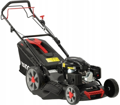 KOSIARKA SPALINOWA Z NAPĘDEM YATO 51,8CM KOSZ 55 L 4W1 WYRZUT MULCZOWANIE
