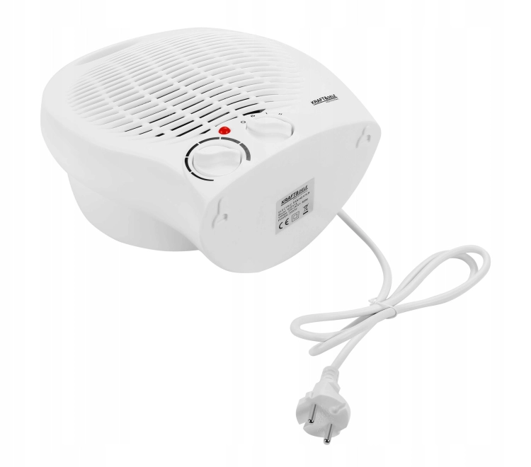 KRAFT NAGRZEWNICA ELEKTRYCZNA TRYBY 1000/2000W WENTYLATOR REGULACJA KD6514
