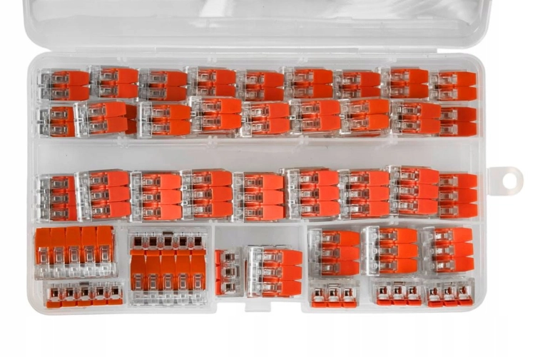 ZESTAW SZYBKOZŁĄCZKI 55szt SIDL-2 SIDL-3 SIDL-5 ORGANIZER KRAFTDELE KD11292