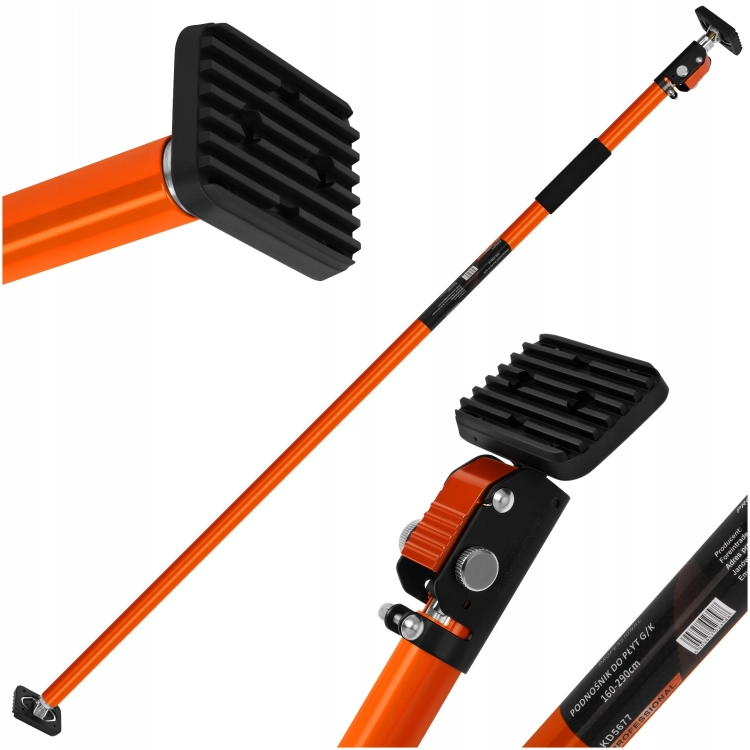 PODNOŚNIK DO PŁYT G/K 160-290cm PODPORA ROZPORA TELESKOPOWA DO 60kg KD5677