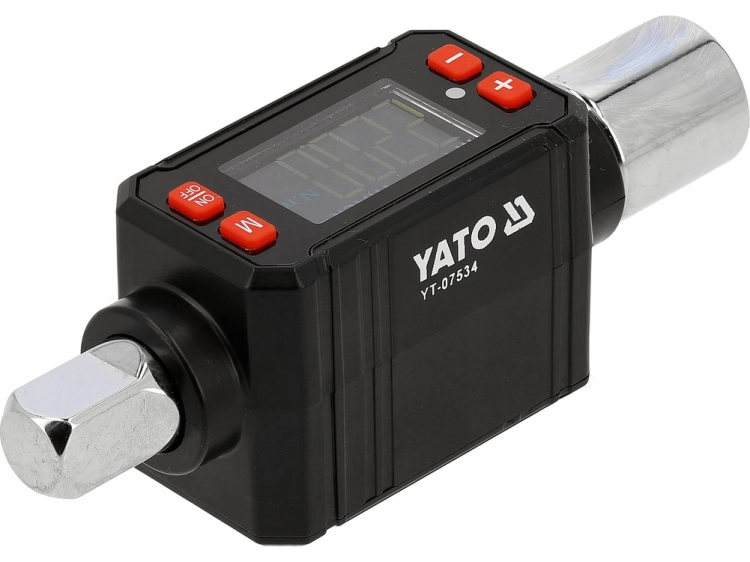 ADAPTER DYNAMOMETRYCZNY ELEKTRONICZNY LCD 1/2 20-200NM TRYB PEAK/TRACK YATO
