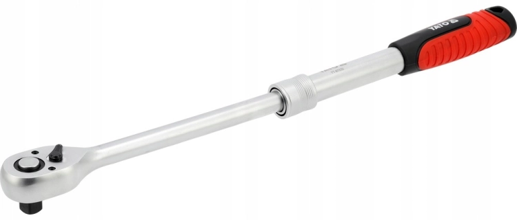 GRZECHOTKA TELESKOPOWA 1/2'' 305-460mm STAL CrV CrMo PRZEDŁUŻANY UCHWYT YATO