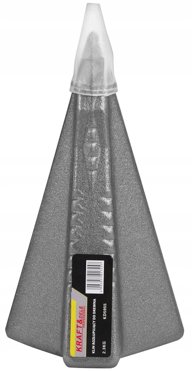 KUTY KLIN DO ROZŁUPYWANIA ŁUPANIA DREWNA DRZEWA OPAŁU STALOWY KOŁEK 2,3 KG