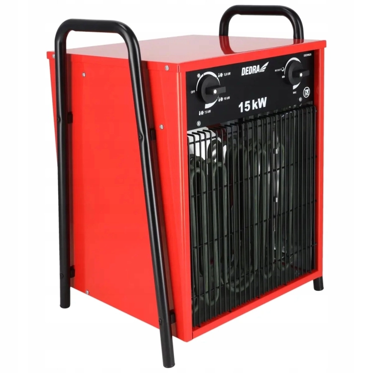 NAGRZEWNICA ELEKTRYCZNA 15KW FARELKA TERMOSTAT REGULACJA TEMPERATURY 400V