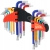 KLUCZE IMBUSOWE ZESTAW KLUCZY TORX SECURITY T10-T50 9EL IMBUSY KRÓTKIE YATO