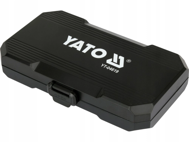 ZESTAW BITÓW Z GRZECHOTKĄ WKRĘTAK KOŃCÓWKI HEX TORX PH PZ YATO YT-04619