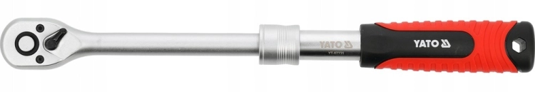GRZECHOTKA TELESKOPOWA 3/8'' 230-330MM STAL CrV CrMo PRZEDŁUŻANY UCHWYT YATO