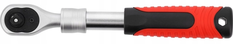 GRZECHOTKA TELESKOPOWA 3/8'' 230-330MM STAL CrV CrMo PRZEDŁUŻANY UCHWYT YATO
