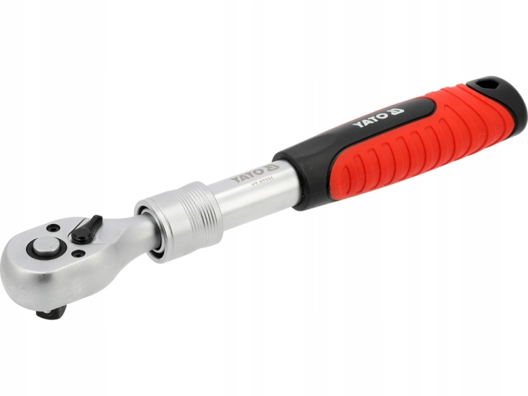 GRZECHOTKA TELESKOPOWA 3/8'' 230-330MM STAL CrV CrMo PRZEDŁUŻANY UCHWYT YATO