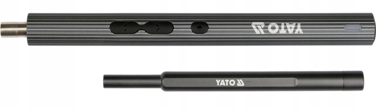 WKRĘTAK PRECYZYJNY AKUMULATOROWY 3,7V ZESTAW Z BITAMI 50el. USB-C LED YATO