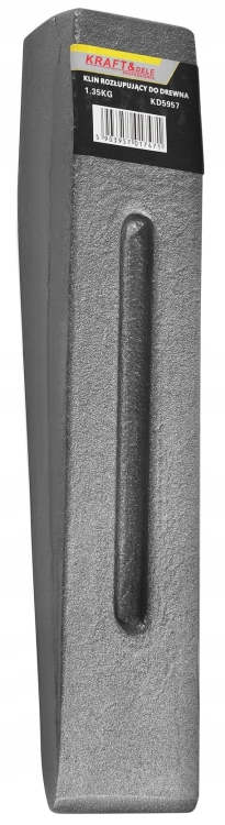KLIN DO ROZŁUPYWANIA ŁUPANIA DREWNA DRZEWA OPAŁU STALOWY KOŁEK 1,35 KG 5957
