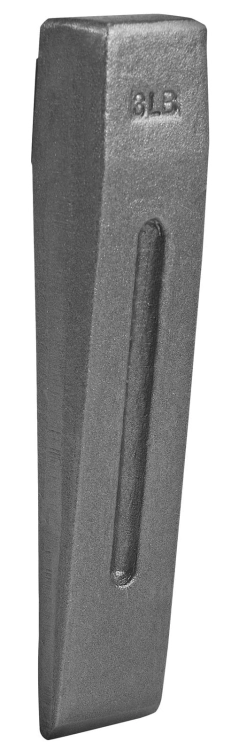 KLIN DO ROZŁUPYWANIA ŁUPANIA DREWNA DRZEWA OPAŁU STALOWY KOŁEK 1,35 KG 5957