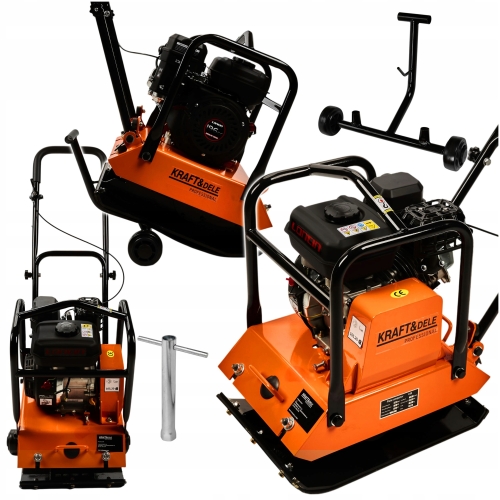 KRAFT&amp;DELE ZAGĘSZCZARKA SPALINOWA GRUNTU LONCIN 7HP 65 KG 4900VPM KD1196