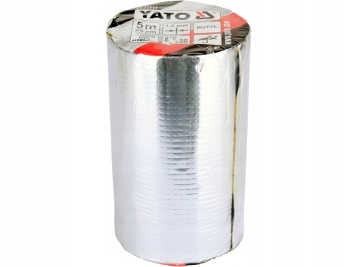 TAŚMA BUTYLOWA NAPRAWCZA USZCZELNIAJĄCA WODOODPORNAYATO ALUMINIOWA 200MMX5M