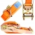 PAS TRANSPORTOWY DWUPUNKTOWY Z NAPINACZEM MOCNY DO LAWETY 8M 50MM 5T KD1335
