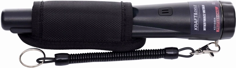 RĘCZNY WYKRYWACZ METALI GP-POINTER Z LATARKĄ LED FUNKCJA SKANOWANIA KD10404
