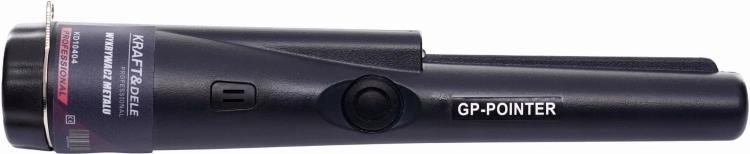 RĘCZNY WYKRYWACZ METALI GP-POINTER Z LATARKĄ LED FUNKCJA SKANOWANIA KD10404