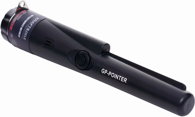 RĘCZNY WYKRYWACZ METALI GP-POINTER Z LATARKĄ LED FUNKCJA SKANOWANIA KD10404