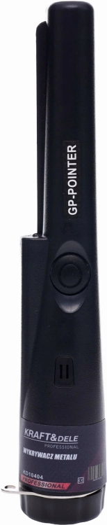 RĘCZNY WYKRYWACZ METALI GP-POINTER Z LATARKĄ LED FUNKCJA SKANOWANIA KD10404