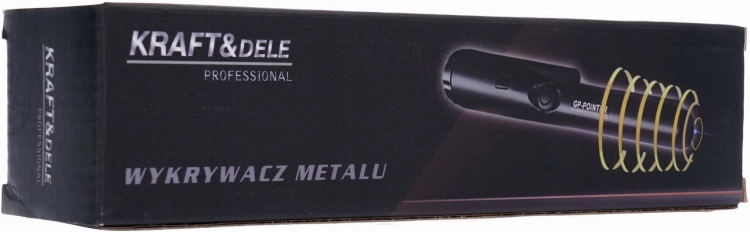 RĘCZNY WYKRYWACZ METALI GP-POINTER Z LATARKĄ LED FUNKCJA SKANOWANIA KD10404