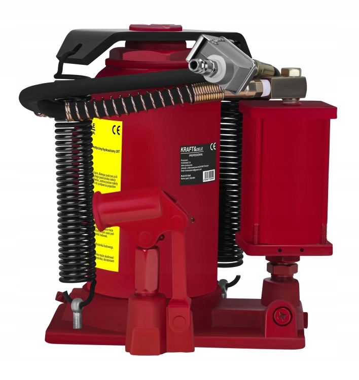 PODNOŚNIK HYDRAULICZNO PNEUMATYCZNY SŁUPKOWY LEWAREK 20T 51cm DO KOMPRESORA