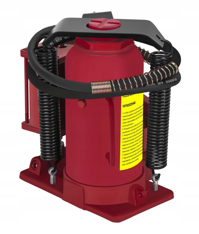 PODNOŚNIK HYDRAULICZNO PNEUMATYCZNY SŁUPKOWY LEWAREK 20T 51cm DO KOMPRESORA