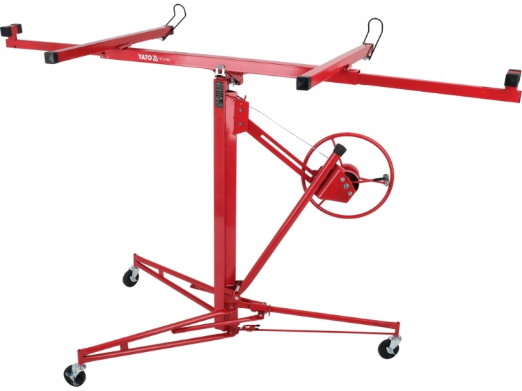 YATO PODNOŚNIK NOSIDŁO DO PŁYT GIPSOWO-KARTONOWYCH 140-340CM UDŹWIG 68KG