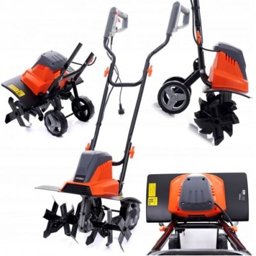 GLEBOGRYZARKA ELEKTRYCZNA KULTYWATOR DO GLEBY ZIEMI 6 NOŻY 2200W 45CM KRAF