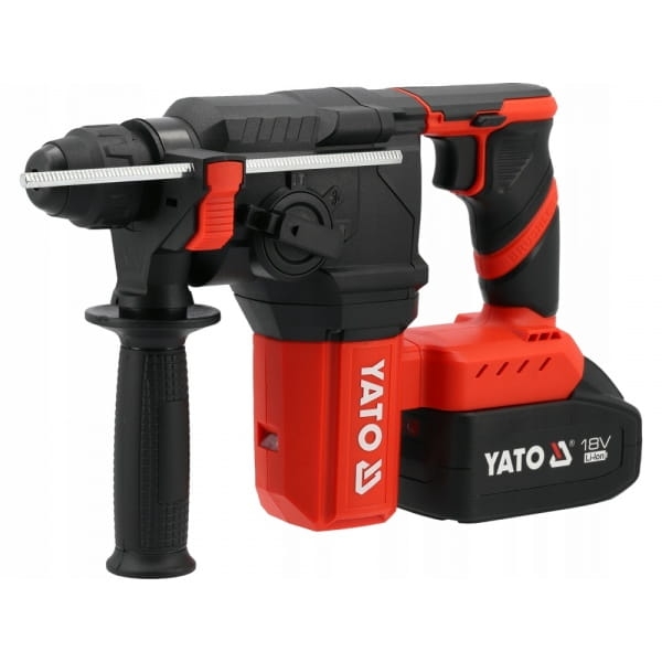 YATO MŁOTOWIERTARKA MŁOT SDS PLUS BEZSZCZOTKOWA 2X4AH ŁAD WALIZKA YT-827722