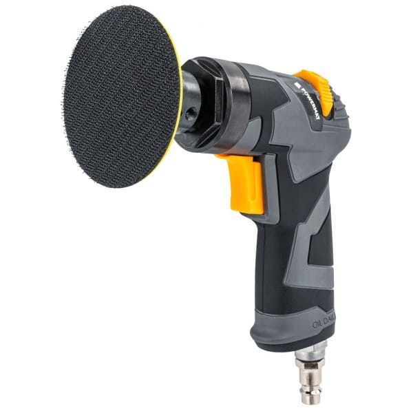 SZLIFIERKA MIMOŚRODOWA POLERKA PNEUMATYCZNA KĄTOWA 1/4" 6BAR 2PADY 50/75 MM