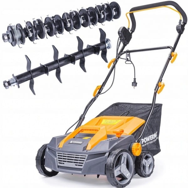 AERATOR WERTYKULATOR ELEKTRYCZNY Z KOSZEM 3W1 2550W AERACJA WERTYKULACJA +P