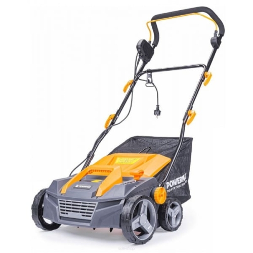 AERATOR WERTYKULATOR ELEKTRYCZNY Z KOSZEM 3W1 2550W AERACJA WERTYKULACJA 38