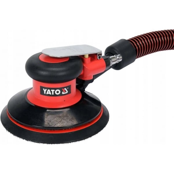 YATO PNEUMATYCZNA SZLIFIERKA MIMOŚRODOWA OSCYLACYJNA 150MM SYSTEM ODPYLANIA
