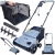 AERATOR WERTYKULATOR ELEKTRYCZNY Z KOSZEM 2800W WERTYKULACJA 32CM REGULACJA