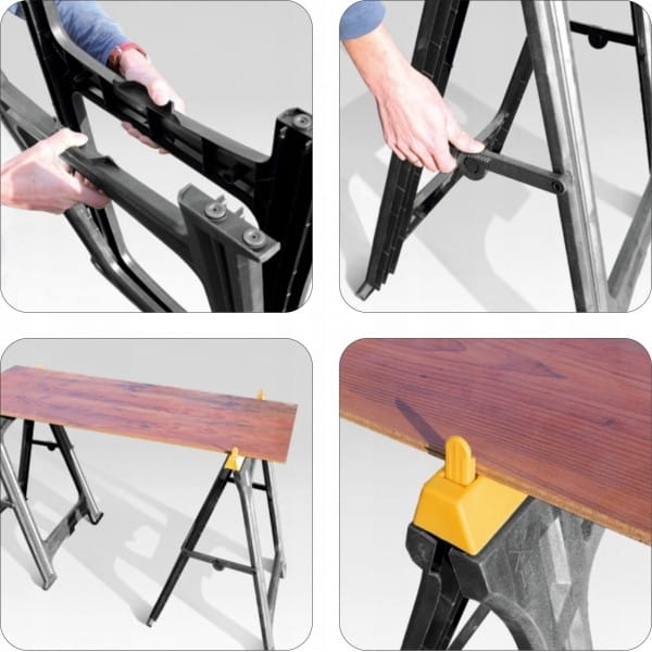 KOZIOŁEK KOZIOŁKI KOBYŁKA STOJAK PODSTAWKA 2 SZT