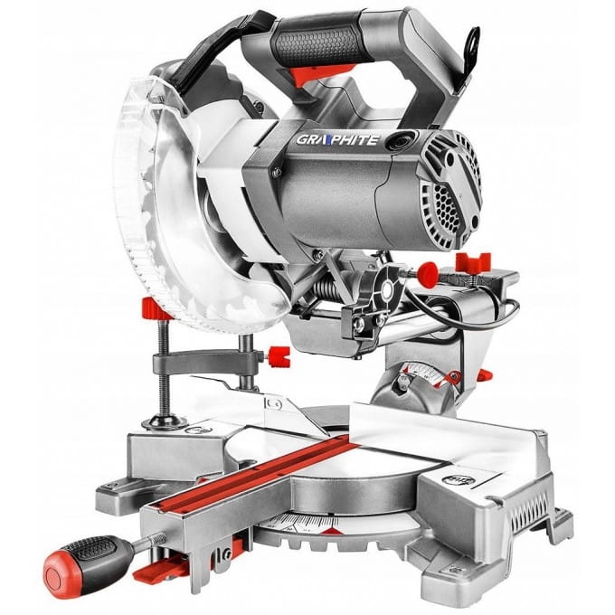 PIŁA UKOSOWA UKOŚNICA 1400W 185x16mm GRAPHITE