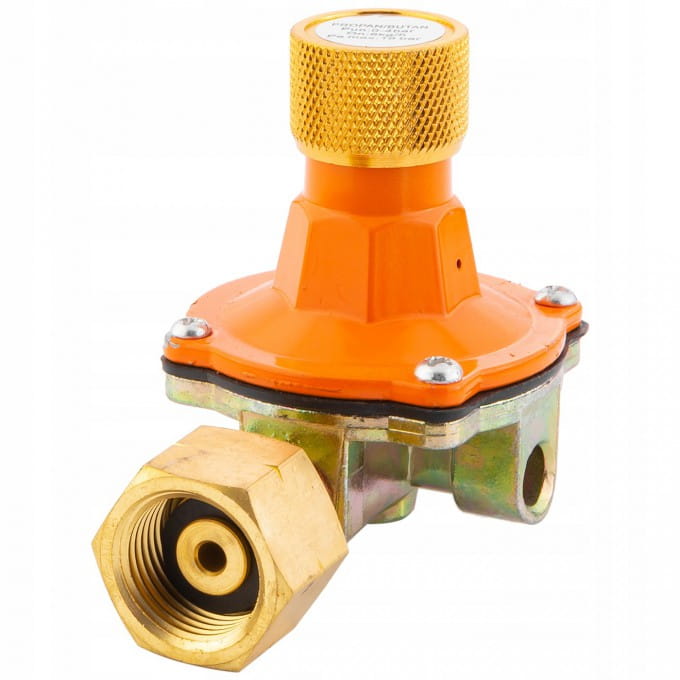 REDUKTOR GAZOWY REGULOWANY 3/8 /21,8 1-4 BAR C1063