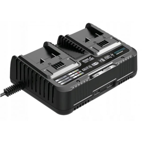 ŁADOWARKA DEDRA AKUMULATOR 2 stanowiska 18V 2x5Ah