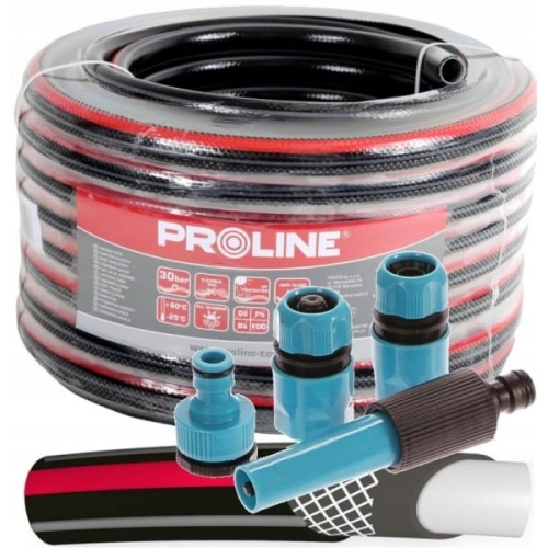 WĄŻ OGRODOWY 4-WARSTWOWY PREMIUM 3/4'' 30M ZŁĄCZKI