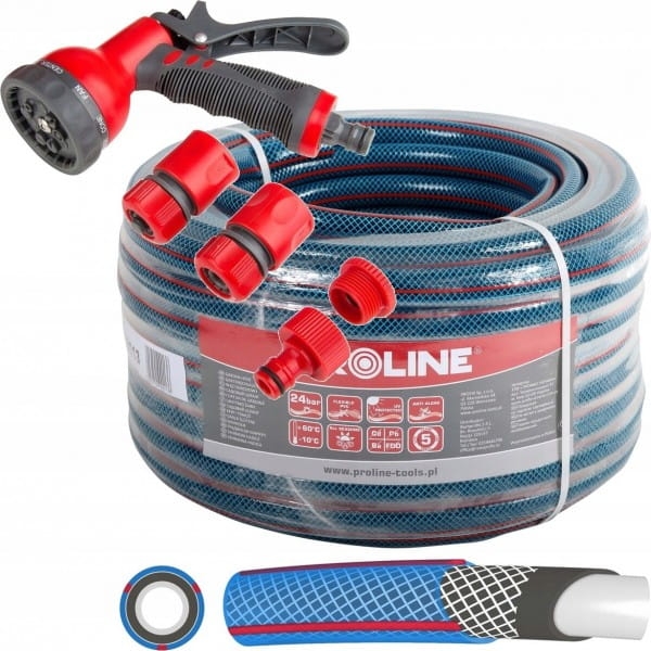 PROLINE WĄŻ OGRODOWY 3/4'' 20M + PISTOLET PROLINE