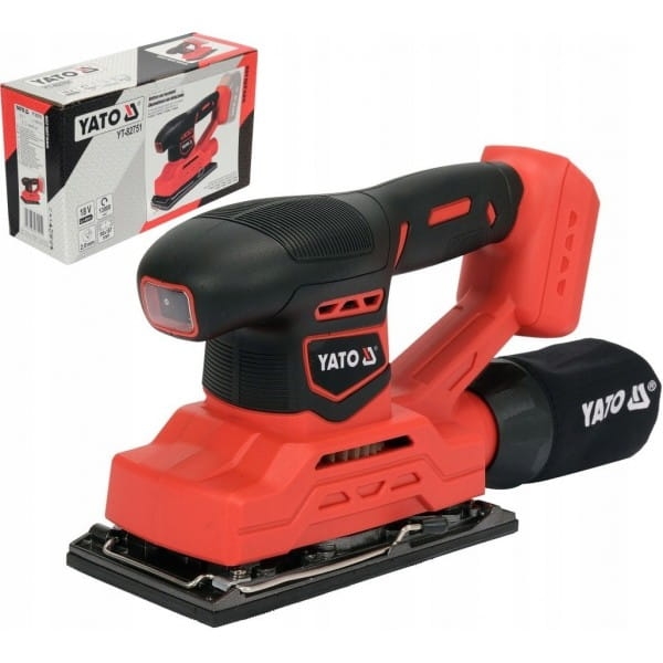 YATO SZLIFIERKA OSCYLACYJNA 18V 90X187MM YT-82751