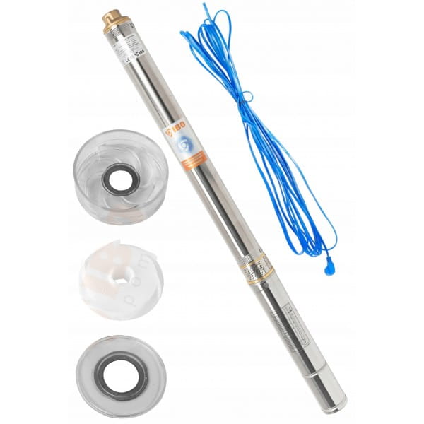 POMPA GŁĘBINOWA IBO 3SDM24 ANTYPIASKOWA+KABEL 20MB