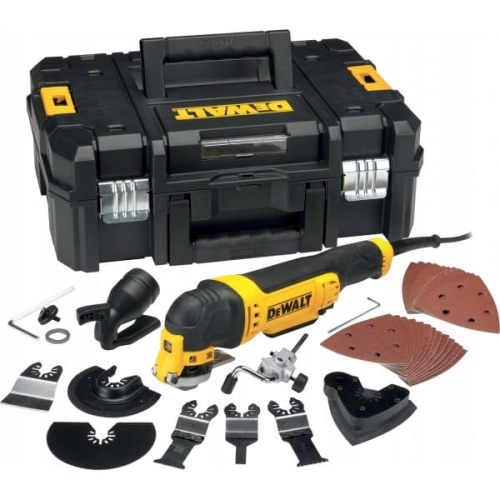 DEWALT SIECIOWE NARZĘDZIE WIELOFUNKCYJNE TSTAK AKCESORIA KUFER DWE315KT-QS