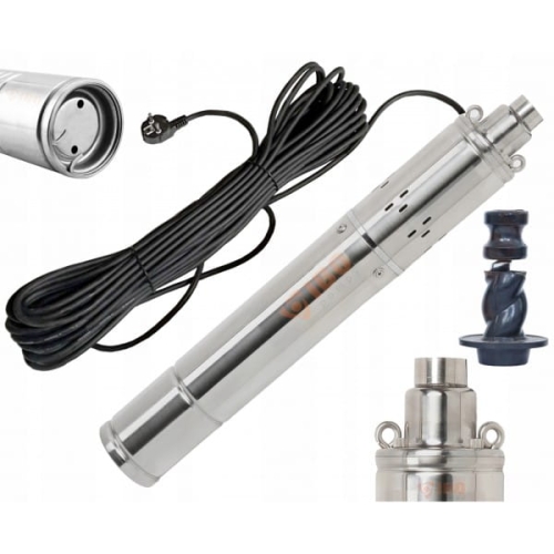 IBO POMPA GŁĘBINOWA ŚRUBOWA 3'''' SQIBO 0,37 KABEL 15M 370W 30L/MIN 1800L/H
