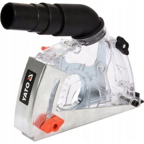YATO OSŁONA PRZECIWPYŁOWA Z ODSYSANIEM PYŁU DO CIĘCIA SZLIFIERKĄ 125MM