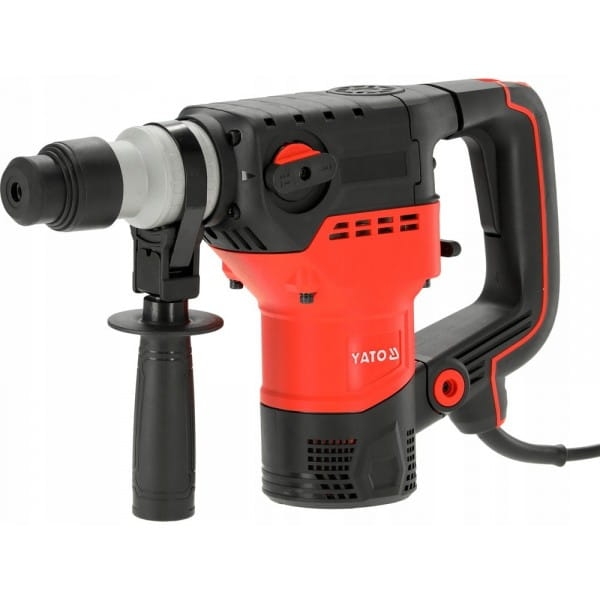 YATO MŁOT UDAROWY MŁOTOWIERTARKA SDS PLUS 1500W 6J 3 FUNKCJE +DŁUTA WALIZKA