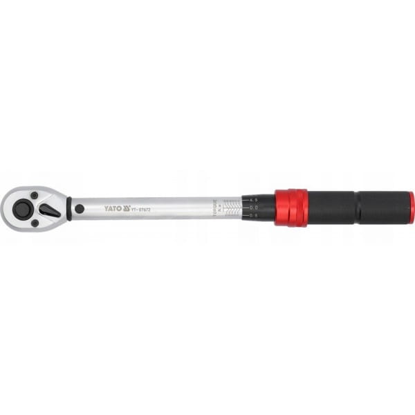 KLUCZ DYNAMOMETRYCZNY 3/8" 10-60NM ŚWIADECTWO KALIBRACJI CERTYFIKAT YT07672