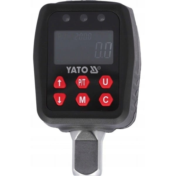 ELEKTRONICZNY ADAPTER DYNAMOMETRYCZNY 1/2" 10-200NM WYŚWIETLACZ LCD YT07535
