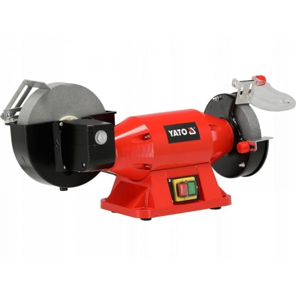 YATO SZLIFIERKA STOŁOWA DWUTARCZOWA DO OSTRZENIA 520W 150MM 200MM YT822112